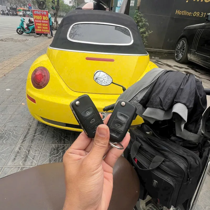 Làm chìa khóa Volkswagen – ảnh thực tế