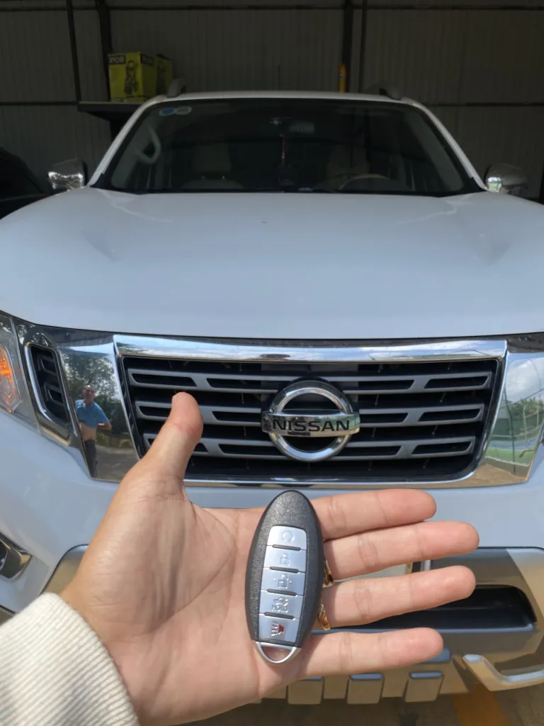 Làm chìa khóa Nissan – ảnh thực tế 1