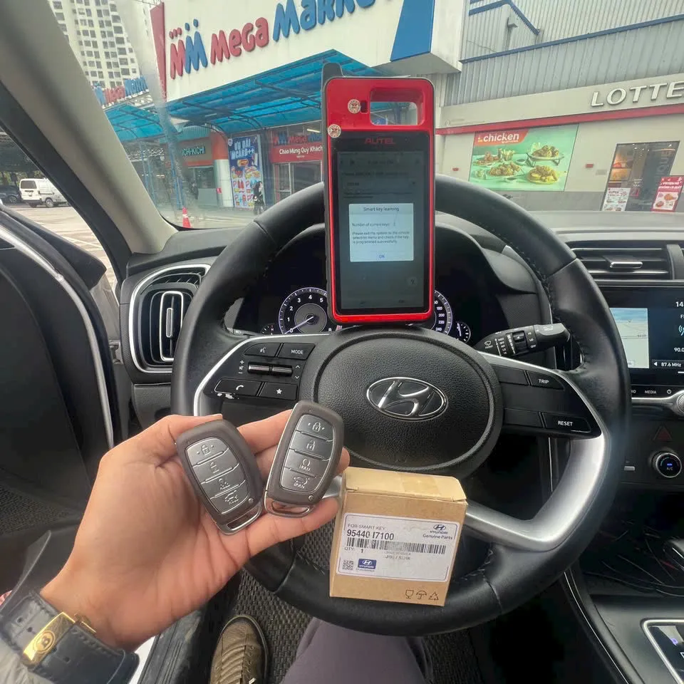 Làm chìa khóa Hyundai Creta – ảnh thực tế 1