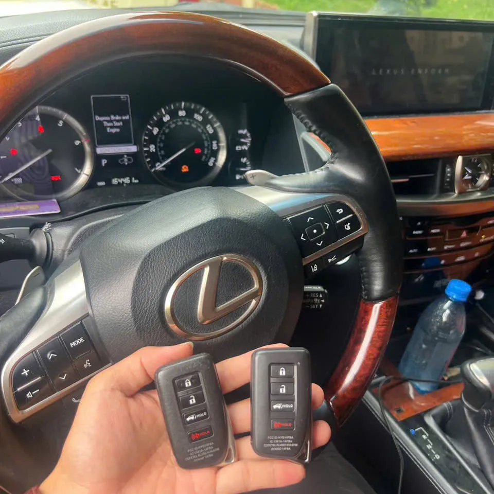 Làm chìa khóa Lexus – ảnh thực tế 5