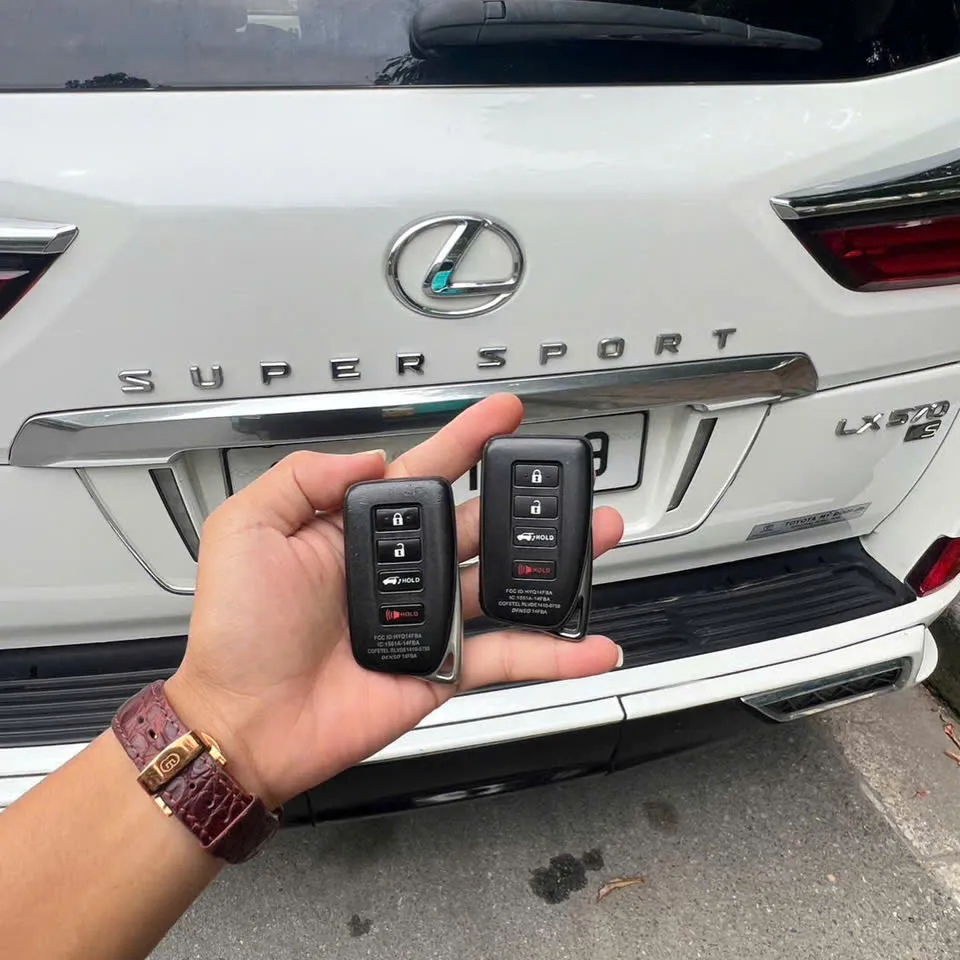 Làm chìa khóa Lexus LX570 – ảnh thực tế 1
